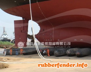 青岛永泰专业生产船用下水气囊充气橡胶气囊