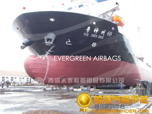 诚信永泰供应船舶下水气囊充气橡胶气囊