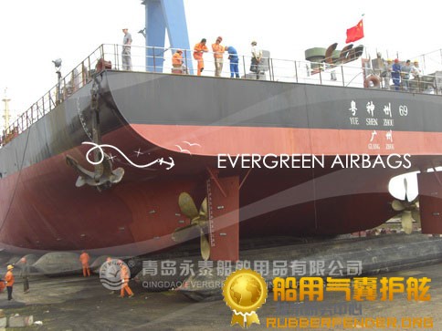 供应船舶下水气囊充气橡胶气囊 诚信供应商永泰