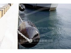 青岛永泰供应实心聚氨酯护舷船舶靠球聚氨酯漂浮护舷图2