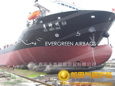 青岛永泰供应充气下水气囊助浮打捞气囊