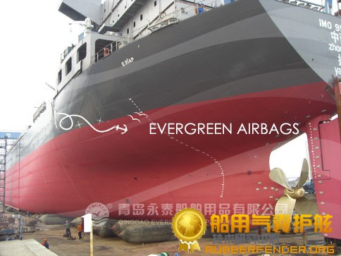 诚信永泰供应船舶下水上排气囊橡胶充气气囊