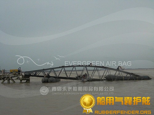 供应船舶下水气囊橡胶充气气囊 诚信供应商永泰