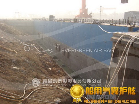 诚信永泰供应船舶下水气囊充气橡胶气囊