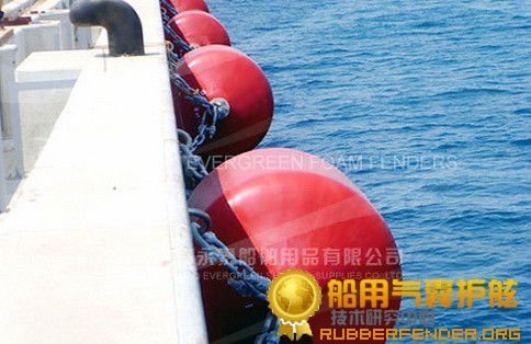 青岛永泰供应聚脲漂浮护舷实心聚氨酯碰垫